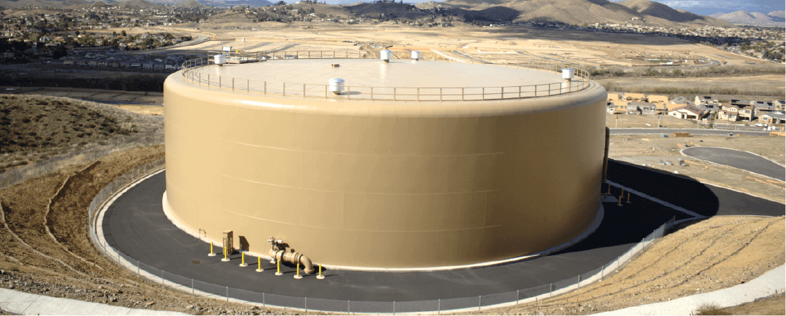 San Manuel East Reservation Water Storage Reservoir – Paso Robles Tank