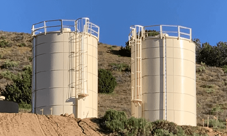 San Manuel East Reservation Water Storage Reservoir – Paso Robles Tank