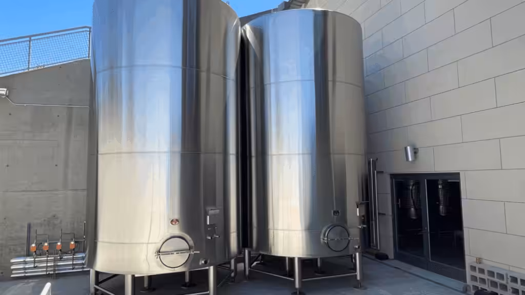 Winery tank — Presqu’ile Winery Tank Expansion