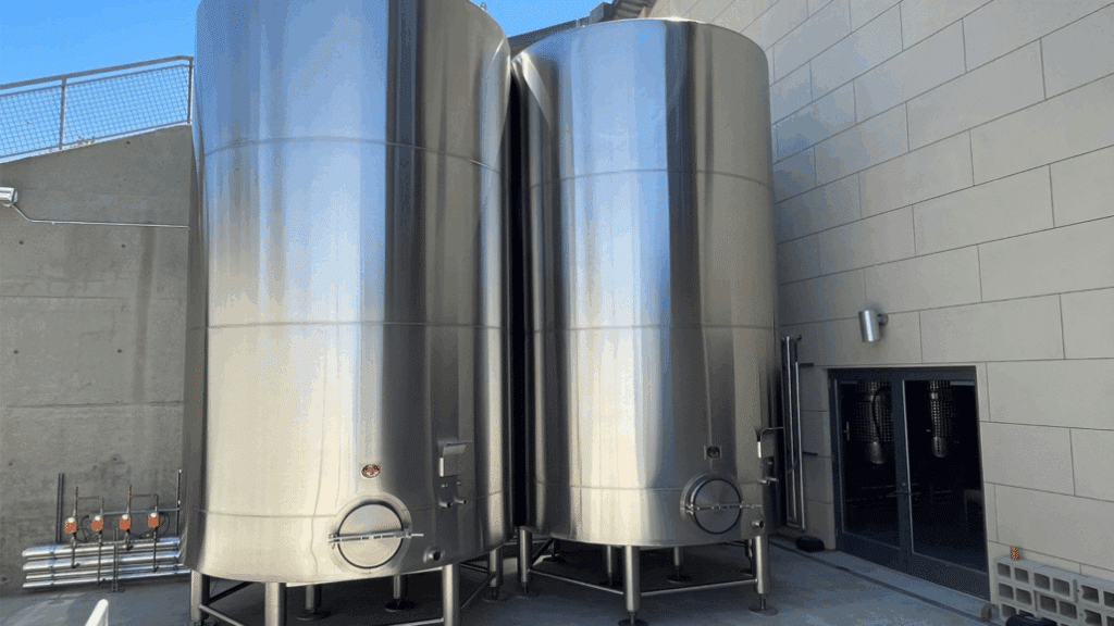 Winery tank — Presqu’ile Winery Tank Expansion