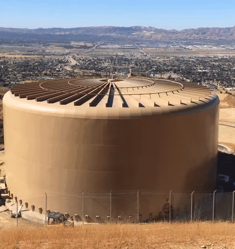 San Manuel East Reservation Water Storage Reservoir