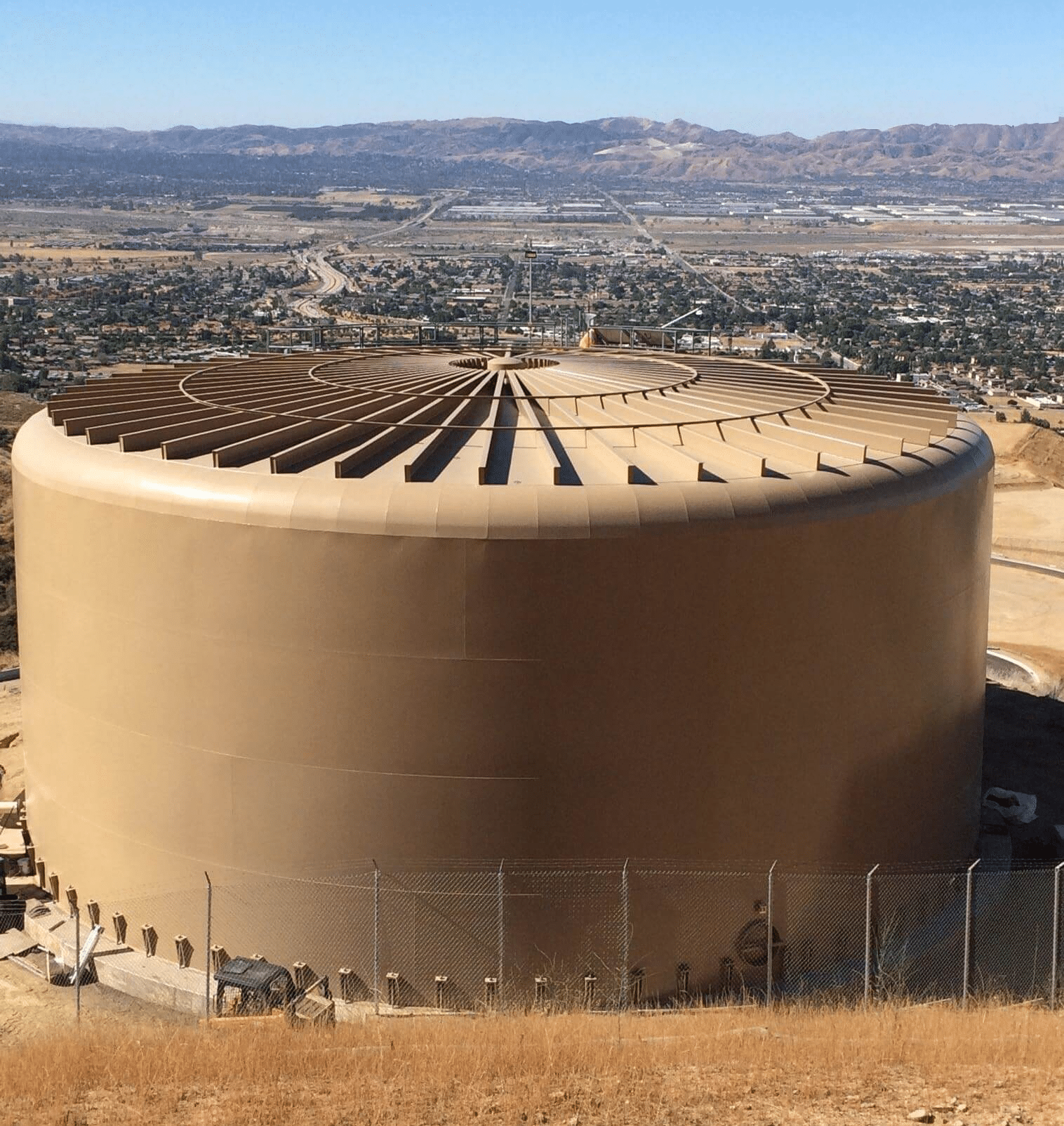 San Manuel East Reservation Water Storage Reservoir