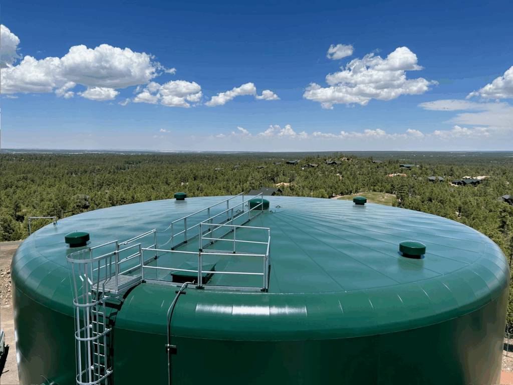Water tank project in Show Low, Arizona