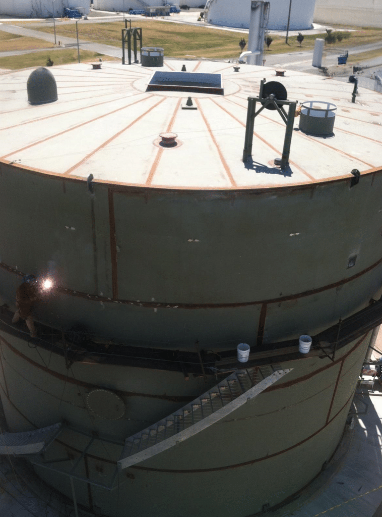 Gas holder tank replacement in California — San Jose Gas Storage Replacement