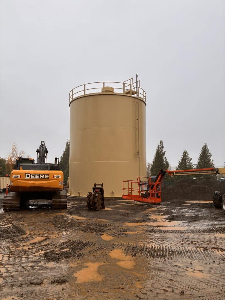 Backwash Tank construction, photo 3 of 5