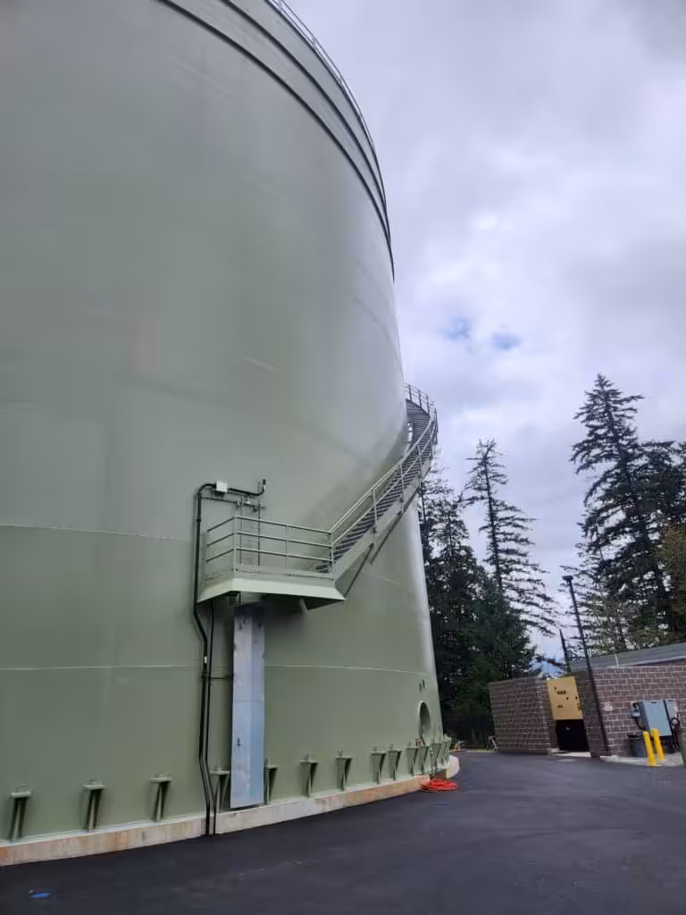 Bonney Lake Reservoir construction, photo 3 of 5