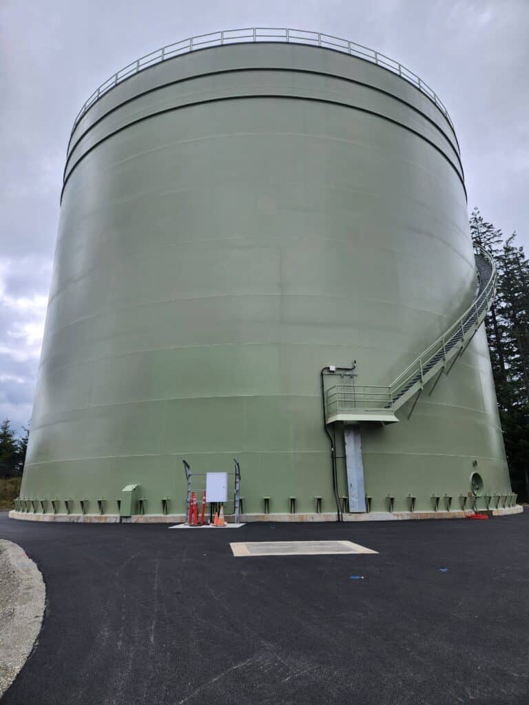 Bonney Lake Reservoir construction, photo 4 of 5