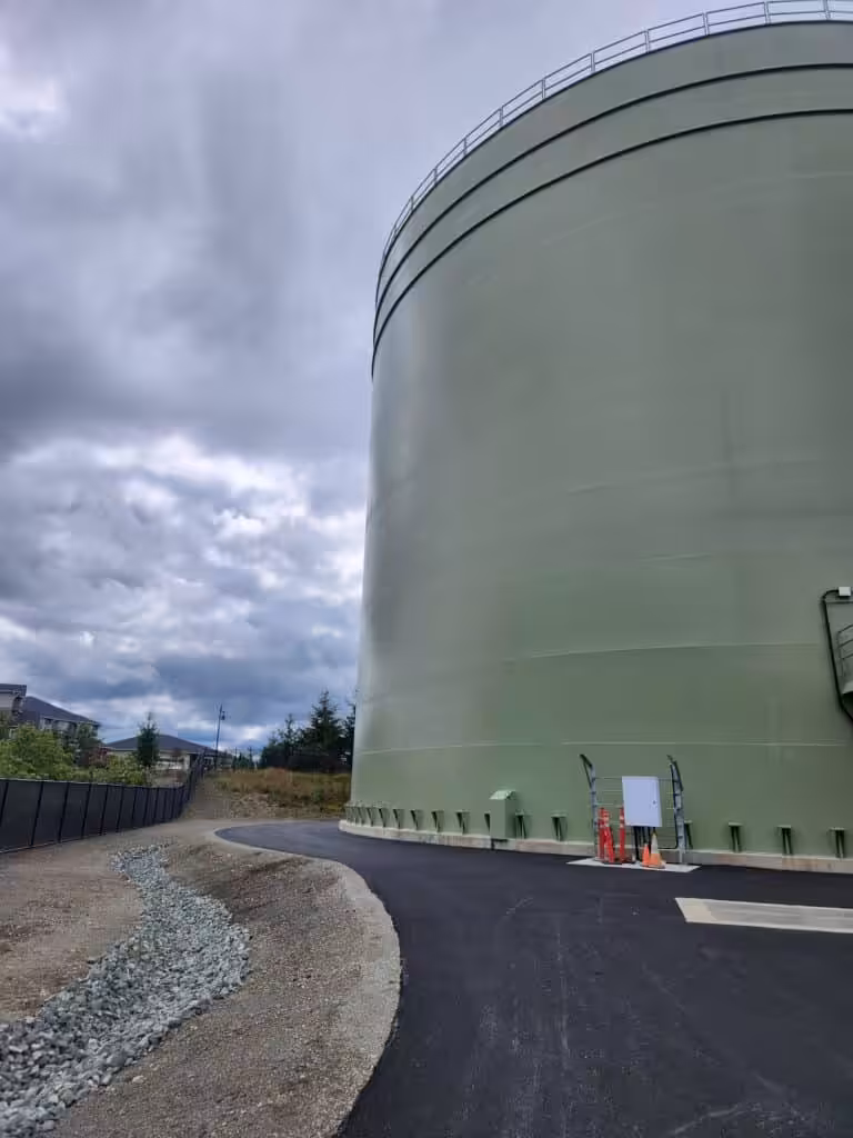 Bonney Lake Reservoir construction, photo 5 of 5