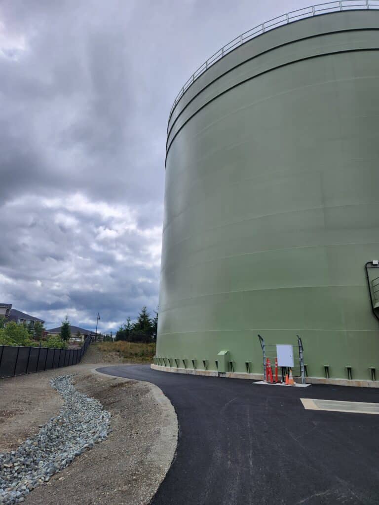Bonney Lake Reservoir construction, photo 5 of 5