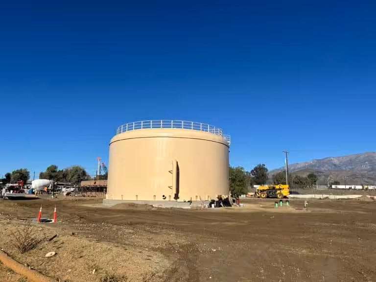 Charles Street Reservoir construction, photo 2 of 5