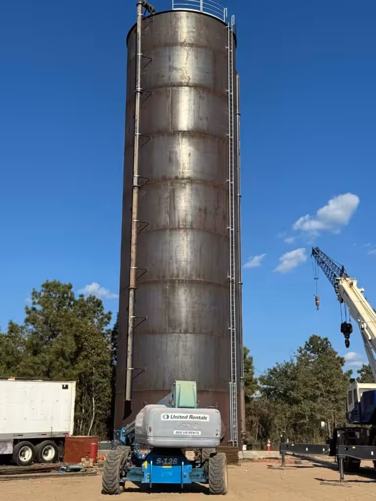 Magnolia Woods 24' X 87' Standpipe construction, photo 4 of 4