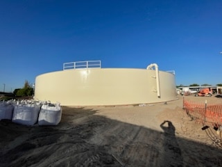 Marana Water Park Reservoir construction, photo 3 of 11