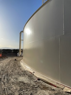 Marana Water Park Reservoir construction, photo 4 of 11