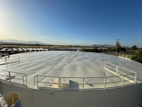 Marana Water Park Reservoir construction, photo 7 of 11