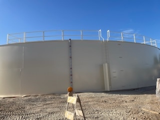 Marana Water Park Reservoir construction, photo 10 of 11