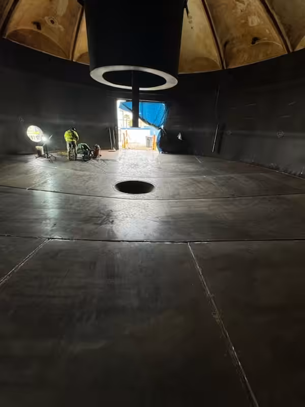 Oily Waste Tank Rebottom construction, photo 2 of 3