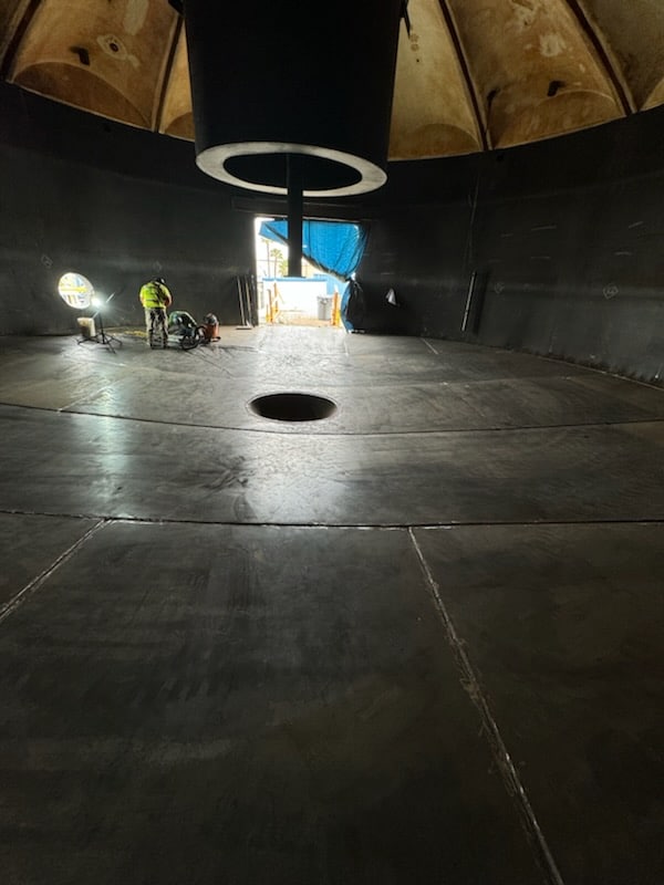 Oily Waste Tank Rebottom construction, photo 2 of 3