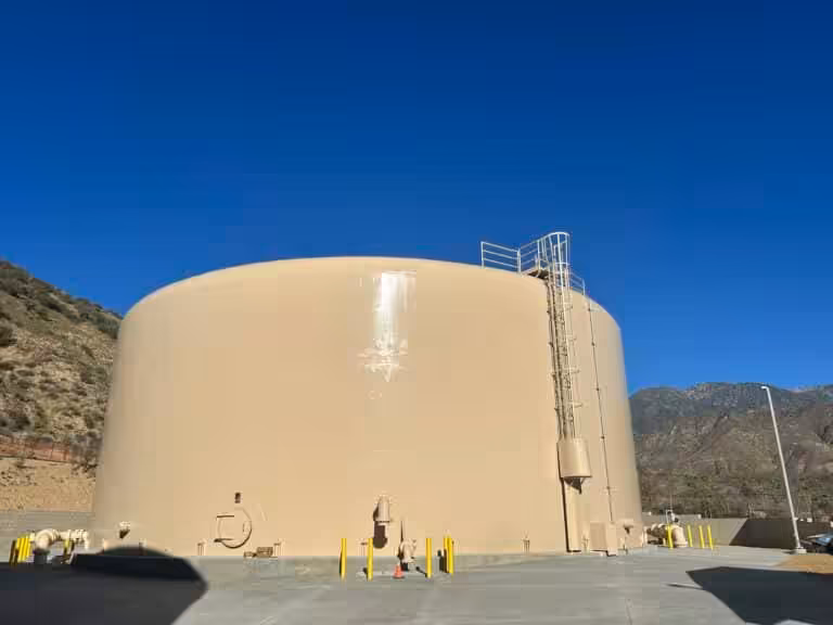 Potrero Canyon construction, photo 4 of 7