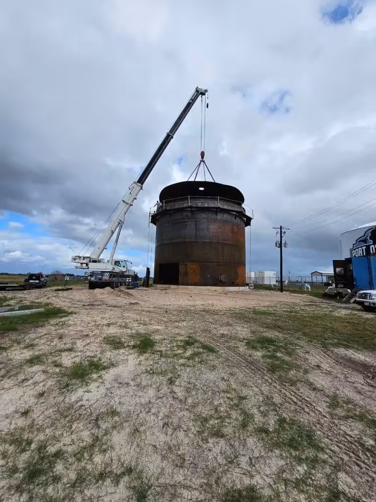 Raw Water Storage Tank construction, photo 2 of 8