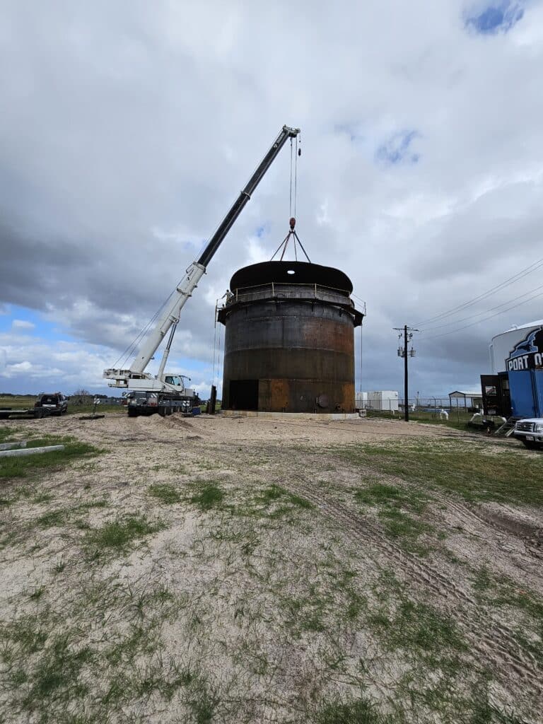 Raw Water Storage Tank construction, photo 2 of 8