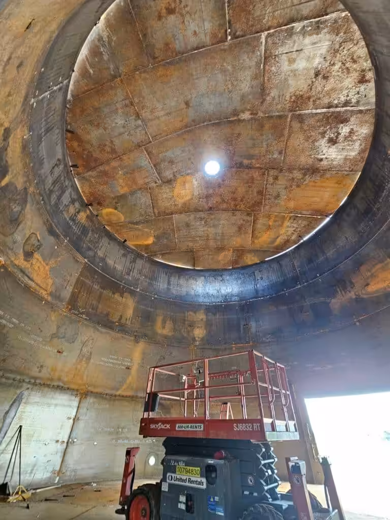 Raw Water Storage Tank construction, photo 3 of 8