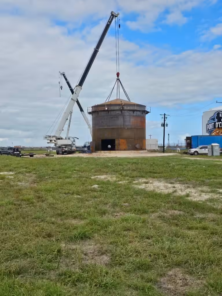Raw Water Storage Tank construction, photo 4 of 8